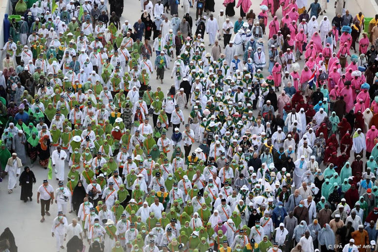 Onbeperkt aantal deelnemers aan de hadj naar Mekka dit jaar